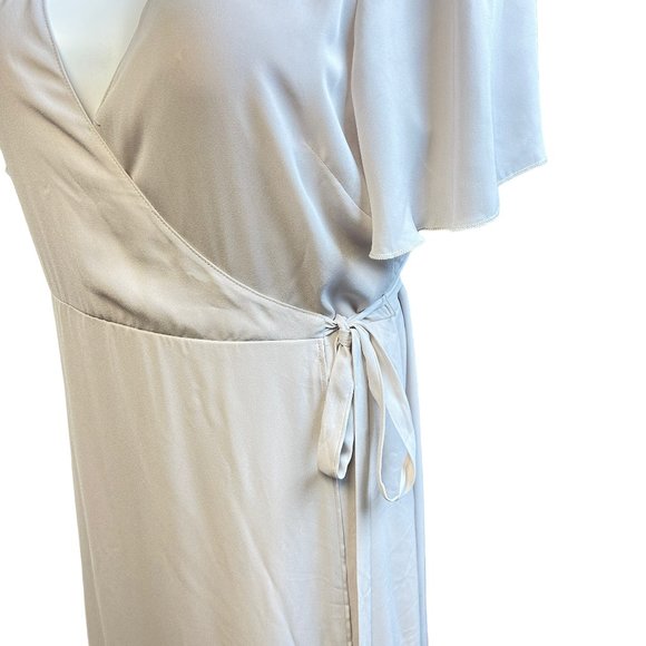 Show Me Your Mumu Bridesmaids Women's Noelle Flutter Wrap Dress Size XXL - Picture 3 of 10